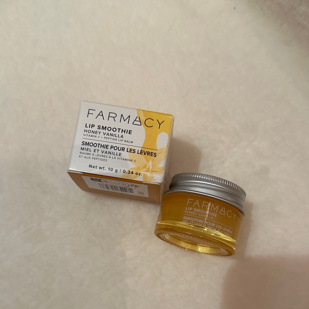 Farmacy Lip Smoothie Vitamin C + Peptide Lip Balm honey vanilla brand new *